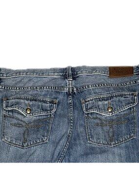 Ralph Lauren Womens Boyfriend Fit Cotton Denim Jeans Flap Pocket 31x30